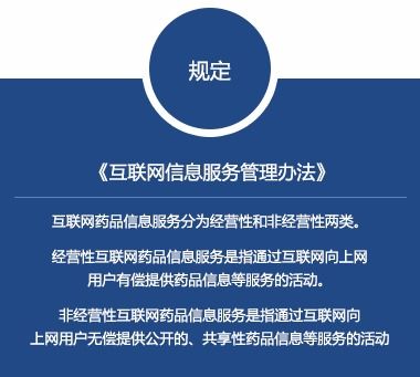 互联网药品信息服务许可证 保障网络健康信息传播的关键制度